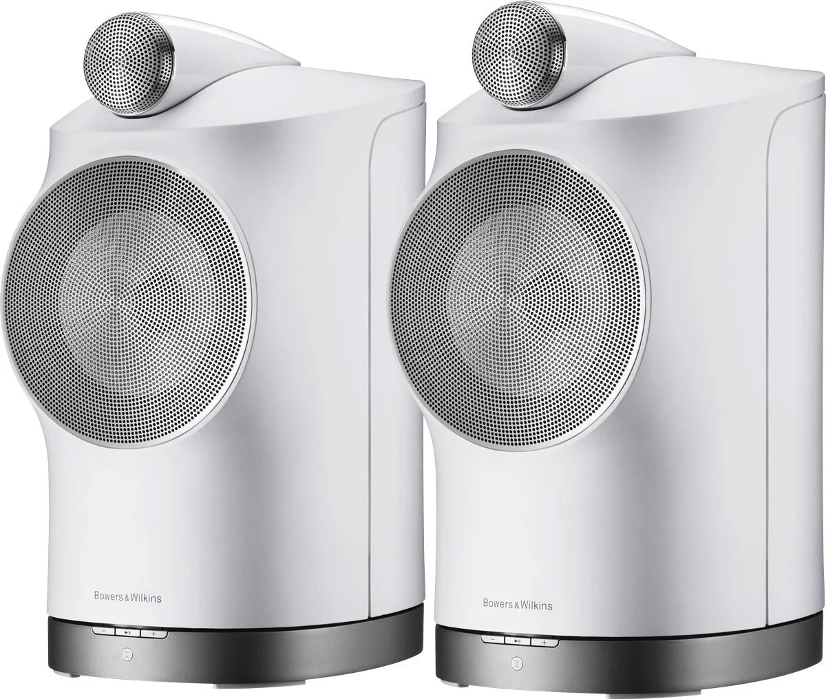 B&W Formation Duo Blanc Enceintes sans fil hi-fi