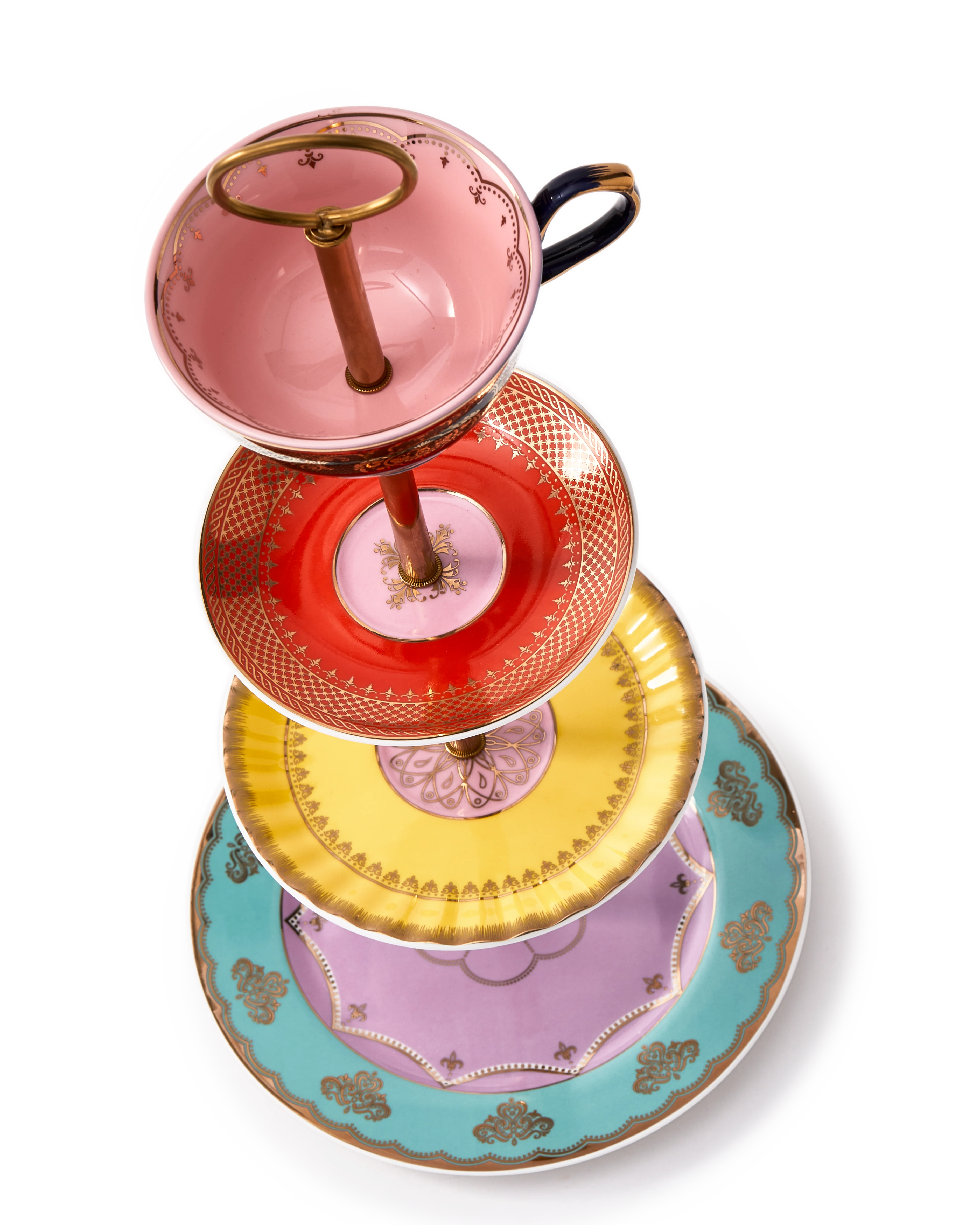POLSPOTTEN  Grandpa High Tea Set etager