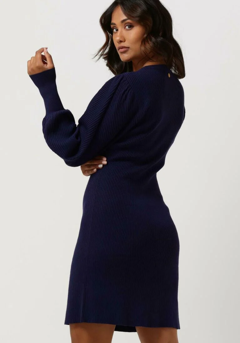 FREEBIRD blauwe freebird mini jurk colleen dress