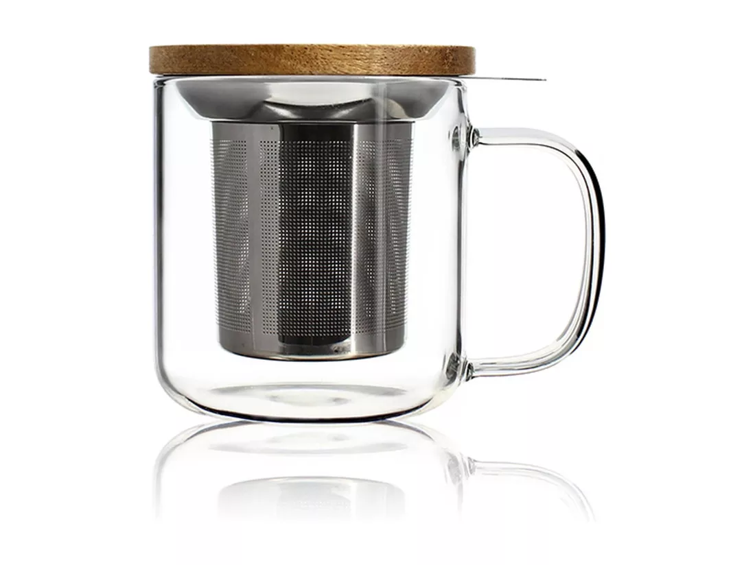 Ogo Living - Tisaniere Gustave En Verre Borosilicate 300ml Ogo