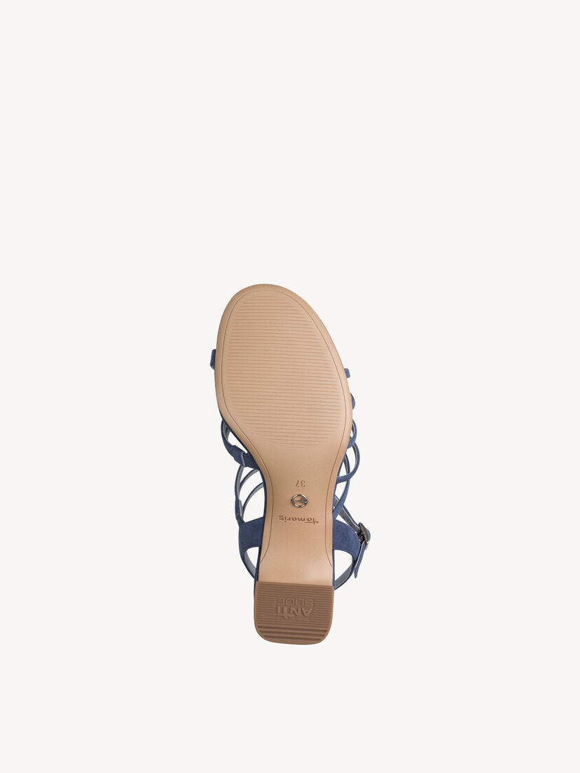 Leren Sandaaltje - blauw
