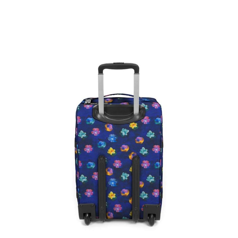 Valise cabine souple Transit'R S 51 cm Flower Blur Navy
