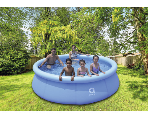 Opzetzwembad Fast Set Pool PVC rond Ø 300x76 cm incl. filtersysteem & reparatieset blauw