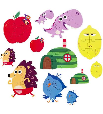 DR Puzzlespiel - Pinsel - 6 verschiedene