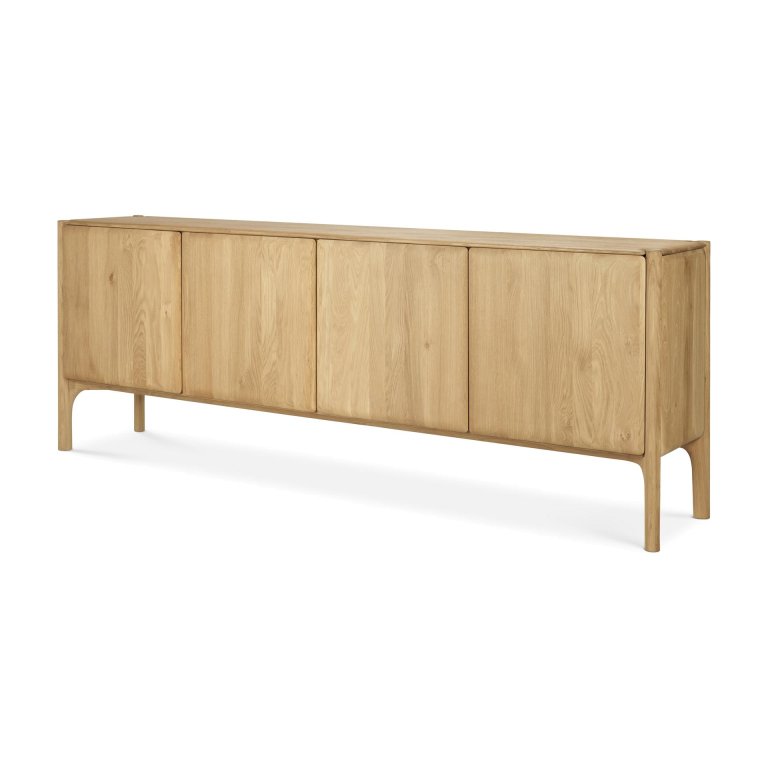 Ethnicraft PI dressoir 230x45 naturel eiken