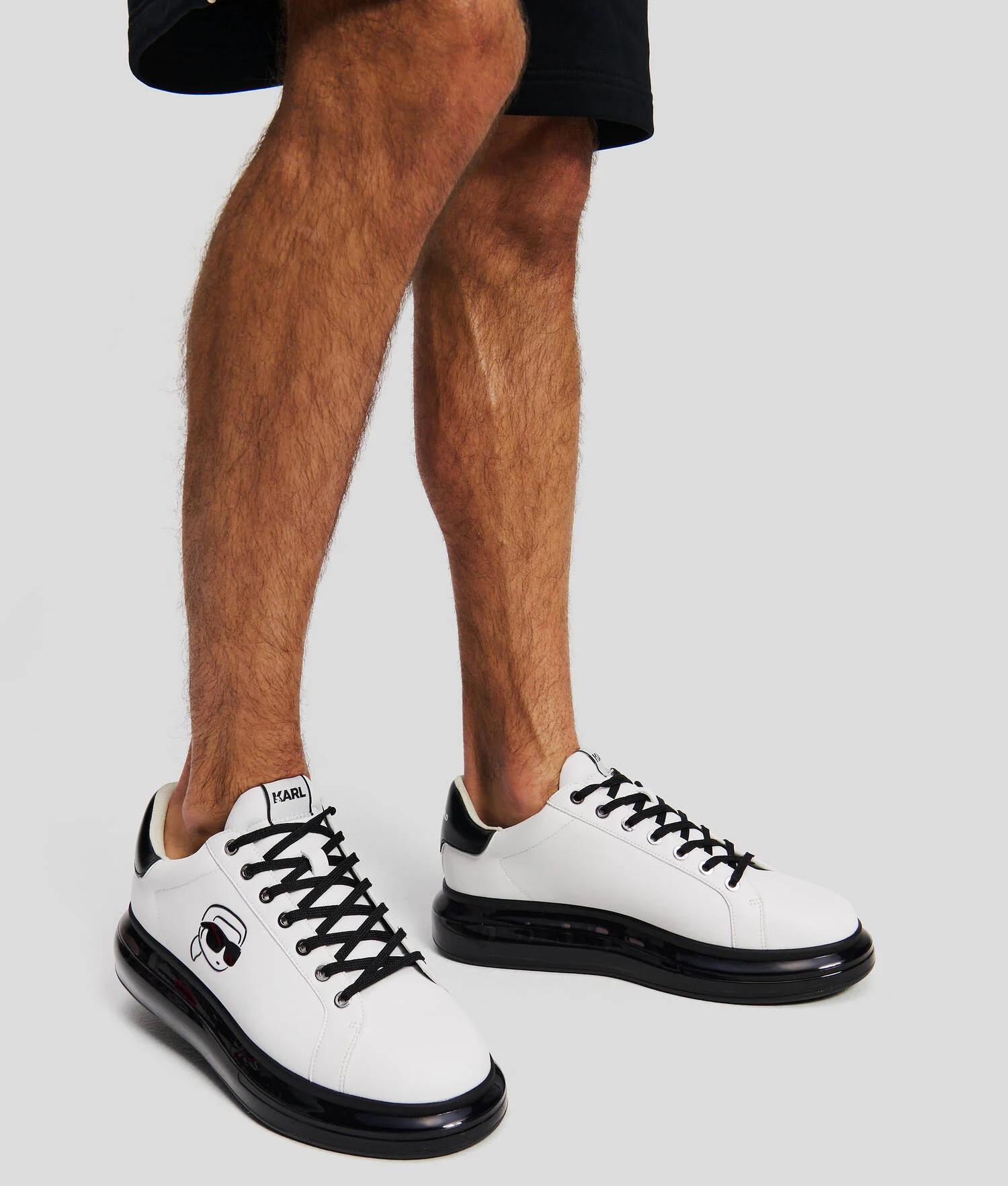 BASKETS IKON NFT KAPRI - Blanc/Noir