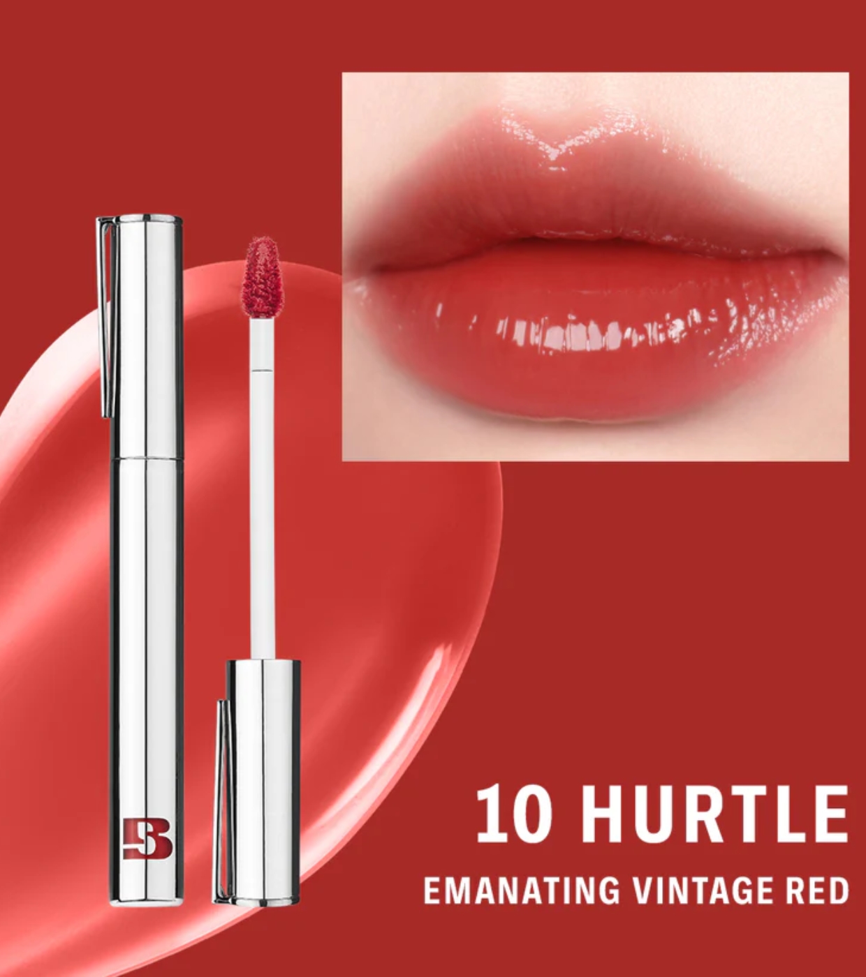 Braye - Tinta Labial Thin Glow Tint - 10: Hurtle