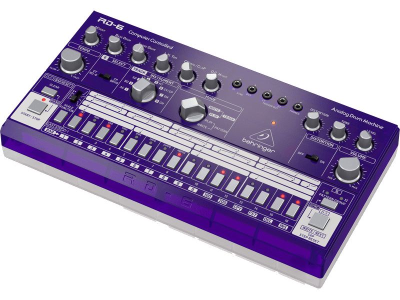 Behringer Drum Machine RD-6-GP Klassische analoge Drum Machine