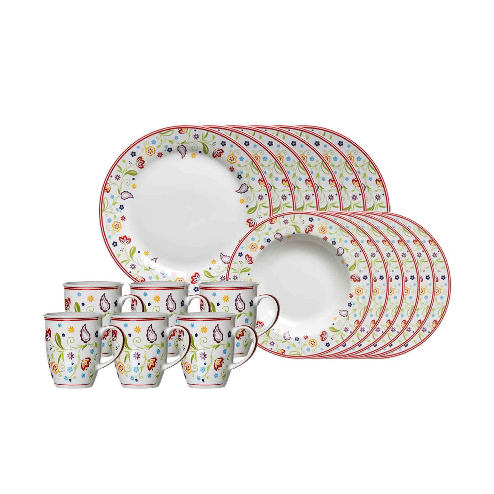 Ritzenhoff & Breker Tafelservice Shanti Doppio 18er Set