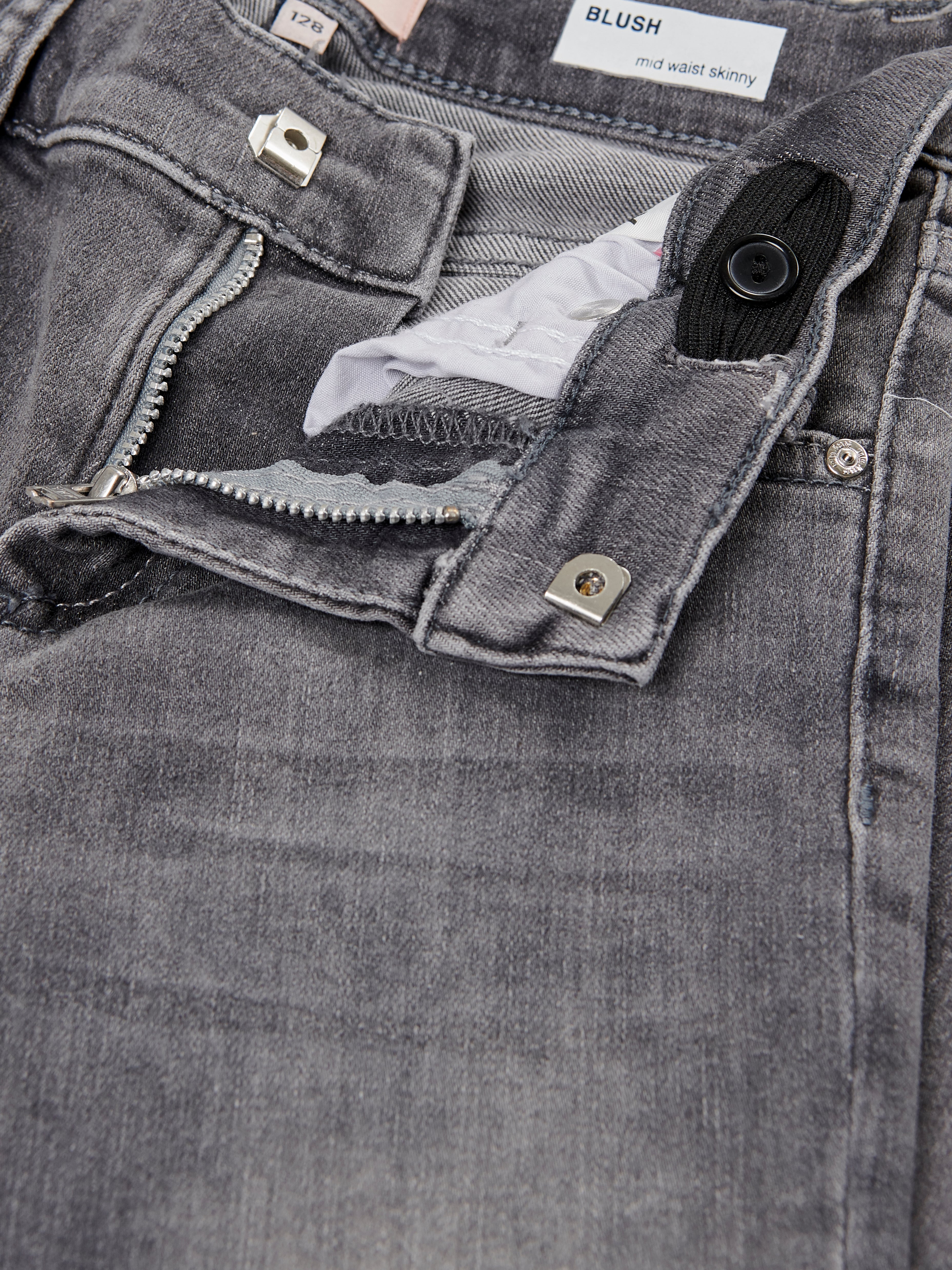 KONBLUSH Mittlere Taille Skinny Fit Jeans Grey Denim