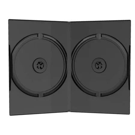 MediaRange DVD/CD Hüllen, 9 mm, schwarz, 50 Stück