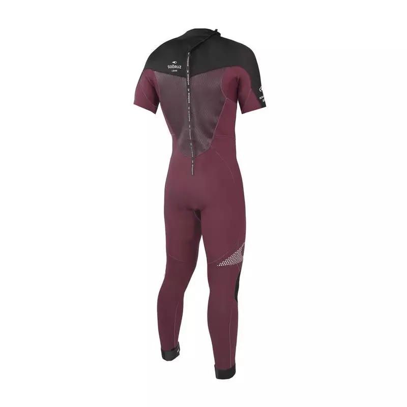 Combinaison steamer SOORUZ Fighter 3/2 SS Backzip Wine