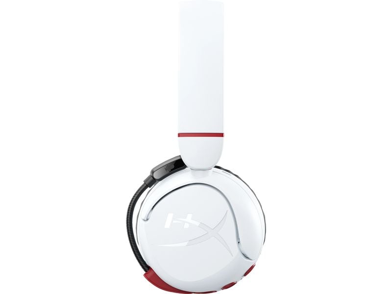 HyperX Headset Cloud Mini Wireless Weiss Kabelloses Kinder-Gaming-Headset für PC und Spielkonsolen