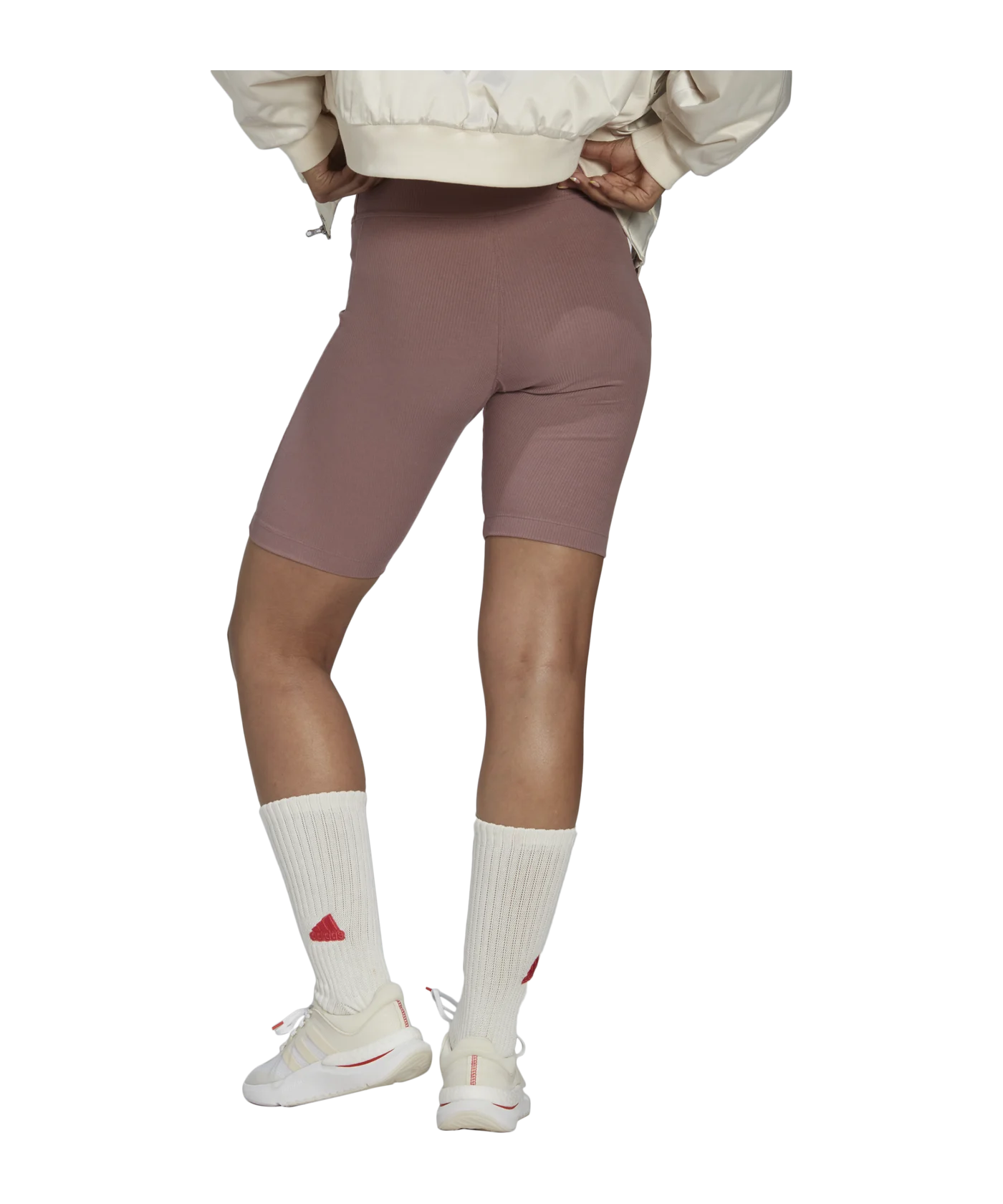 adidas New Tight Short Damen Rot Schwarz