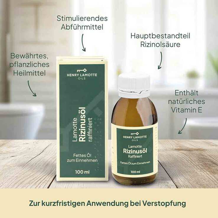Rizinusöl raffiniert Lamotte, 100 ml