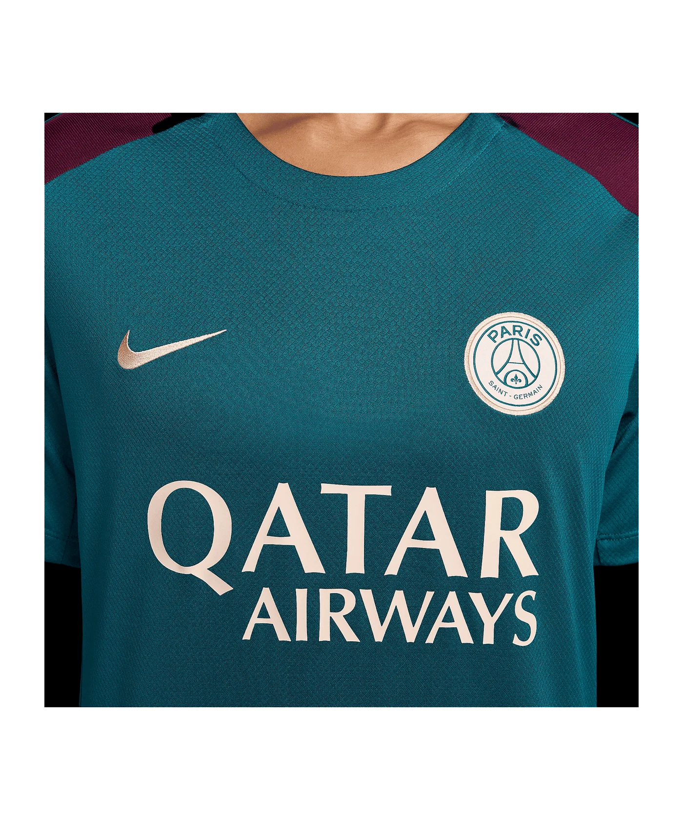 Nike Paris St. Germain Trainingsshirt Grün F382