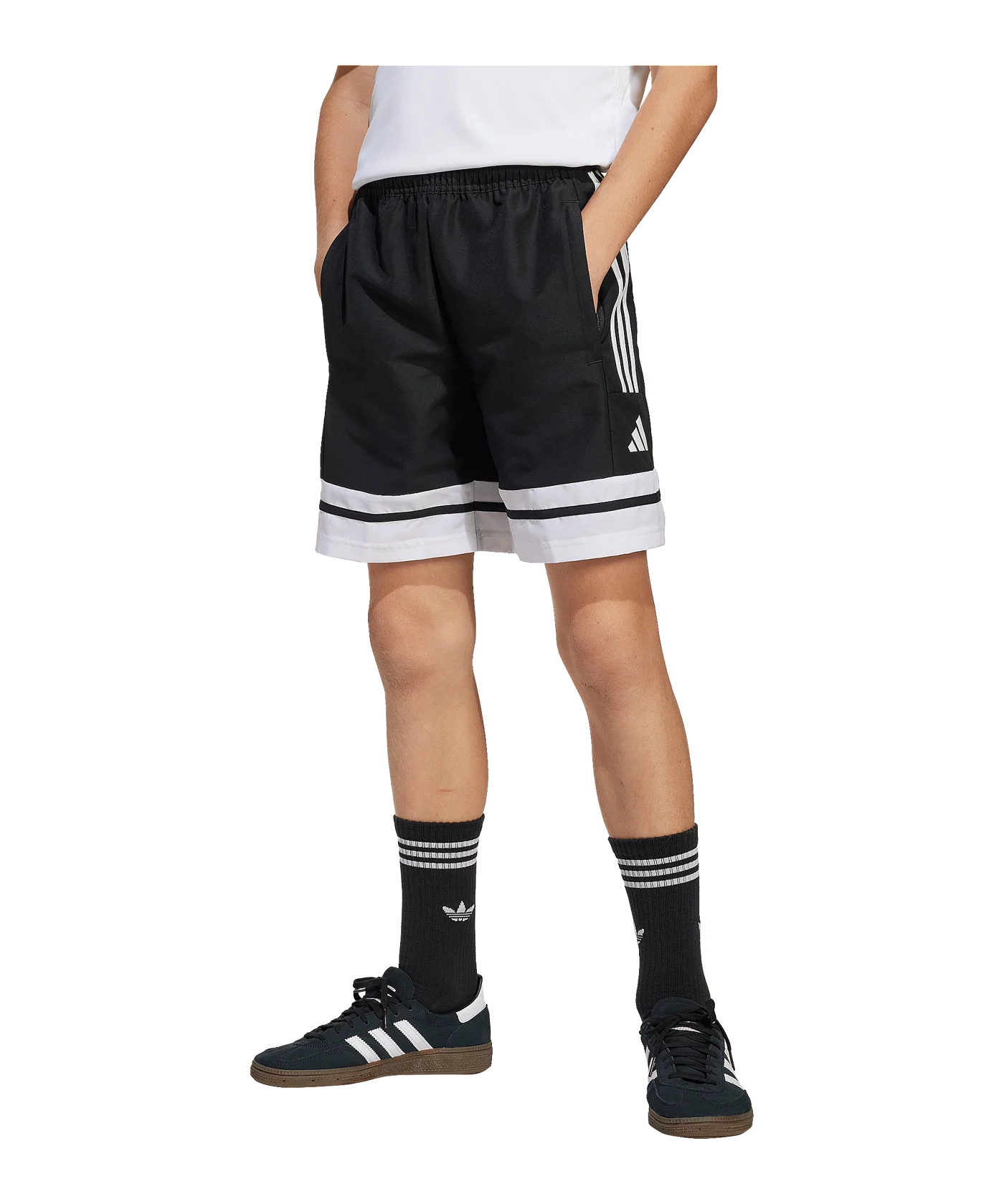 adidas Squadra 25 Downtime Short Kids Schwarz