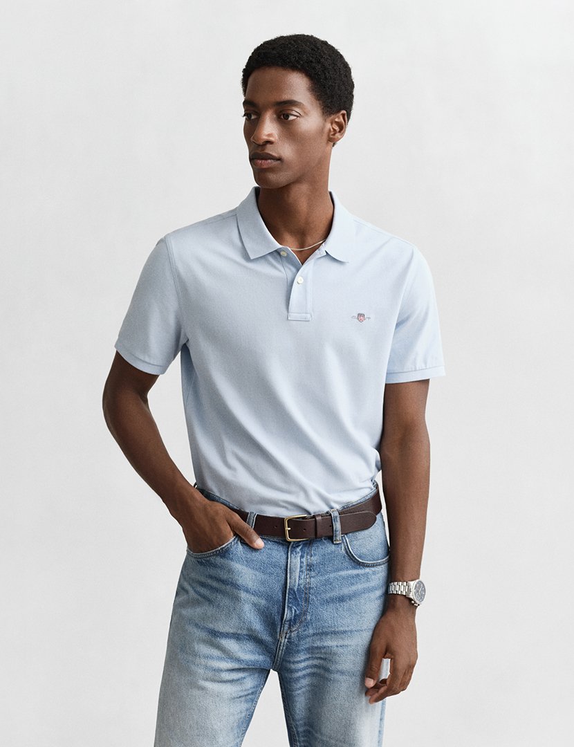 Men's Blue Polo