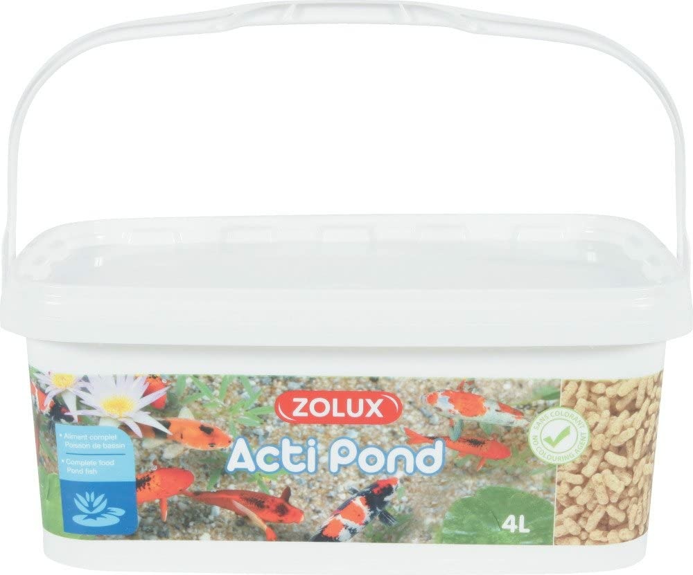 Nourriture acti pond stick standard 4 litres pour poisson de bassin