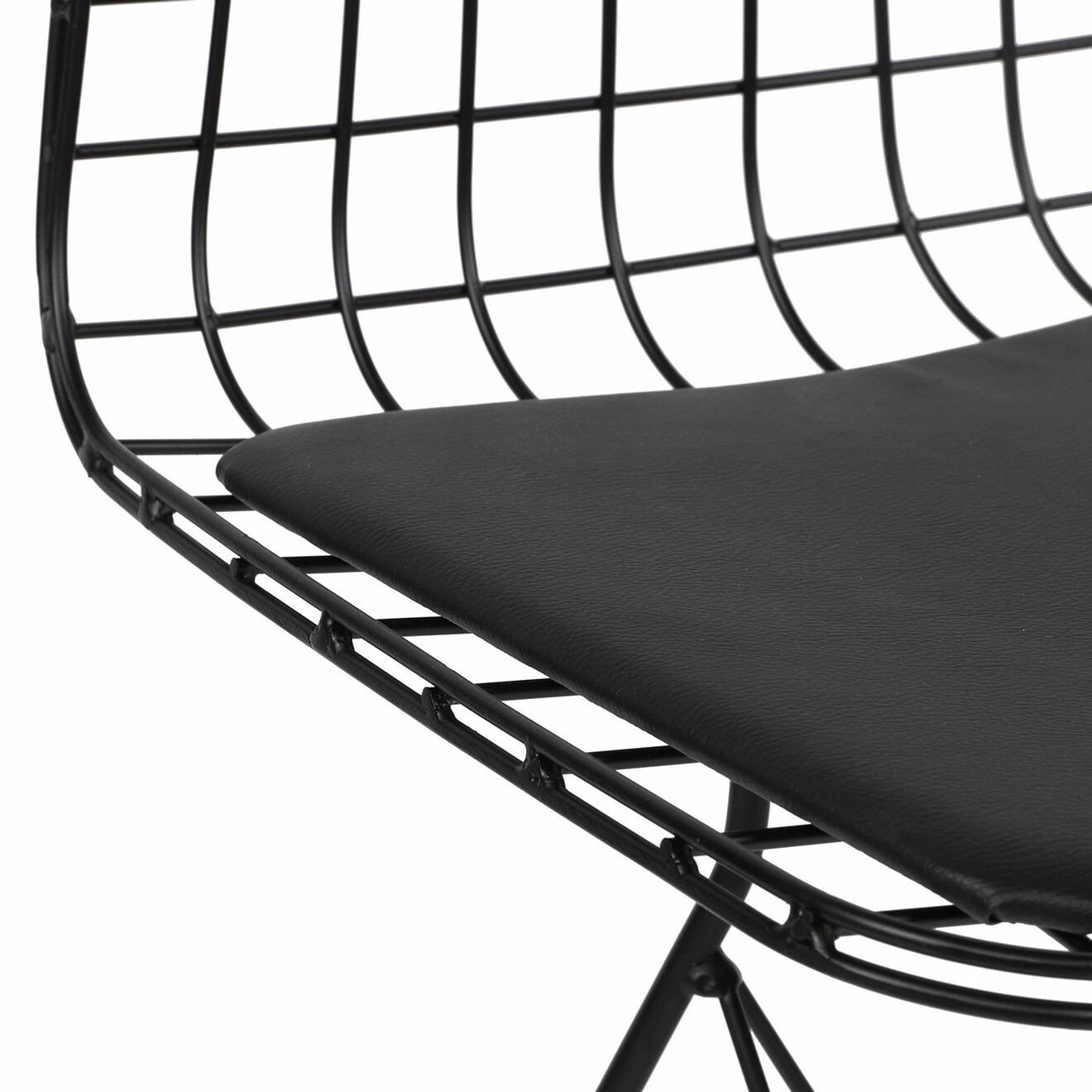 Homitis 2 Chaises Li noires - 53x80x51 cm