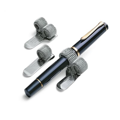 Stiftclip Stahl, Für 3 Stifte