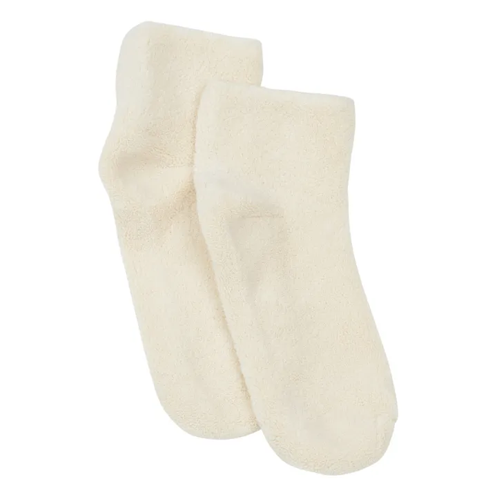 Baserange Chaussettes Courtes | Blanc cassé