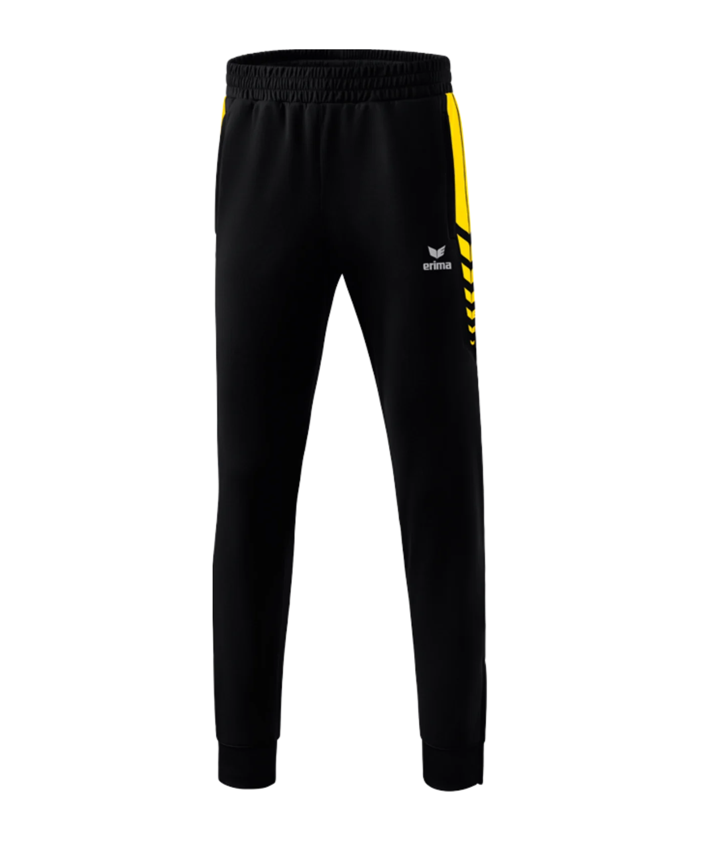 Erima SIX WINGS Trainingshose Schwarz Gelb