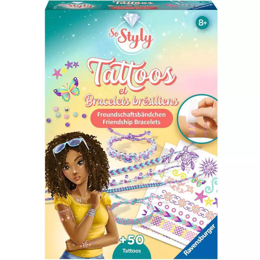 Ravensburger Tattoos & Friendsbands: Cool Summer bunt