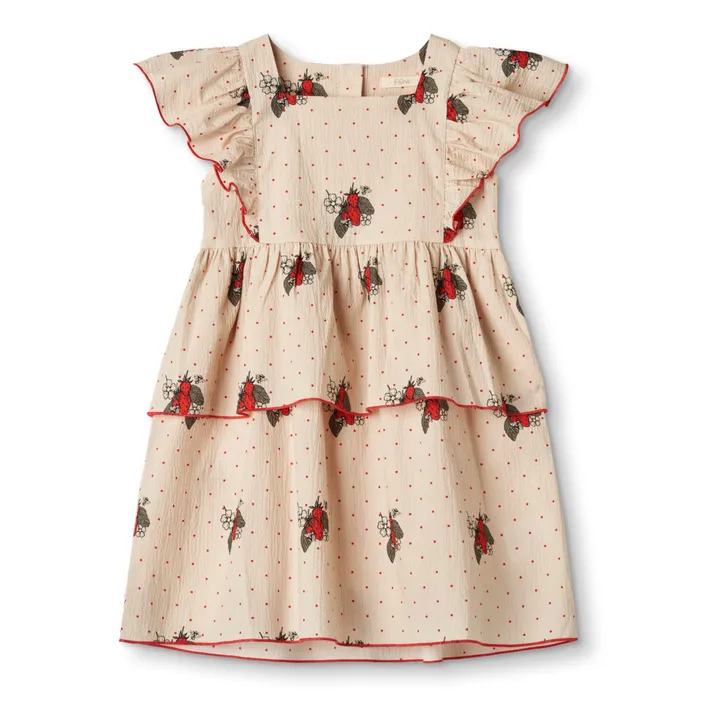 Fliink Robe Summerbuzz Fraise | Crème