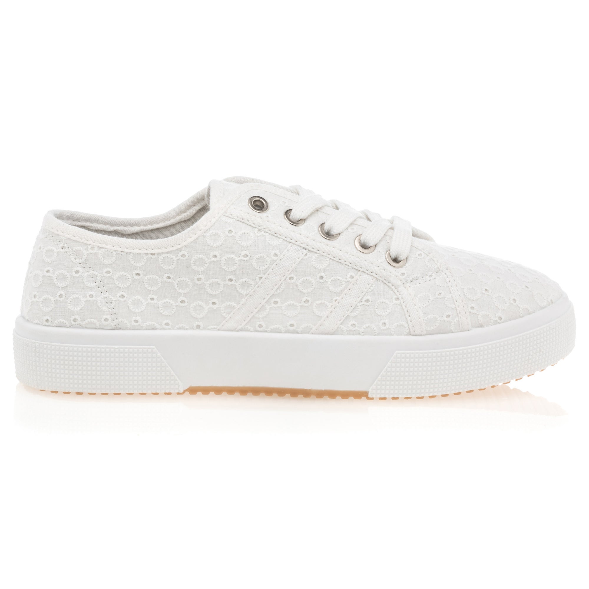 Baskets en toile Femme blanc