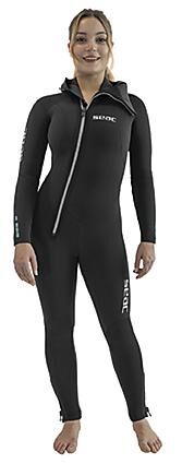 SEAC SUB - COMBINAISON CAGOULE ATTENANTE CLUB 5MM FEMME