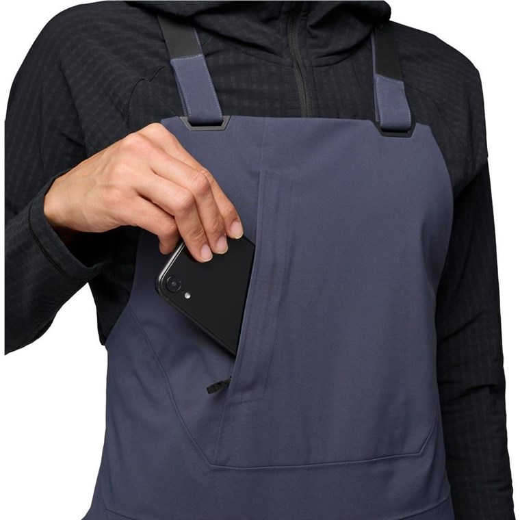 Black Diamond W Factor Bibs Charcoal