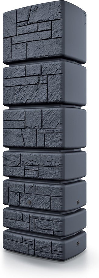 Intratuin regenton Tower Stone antraciet 350 L