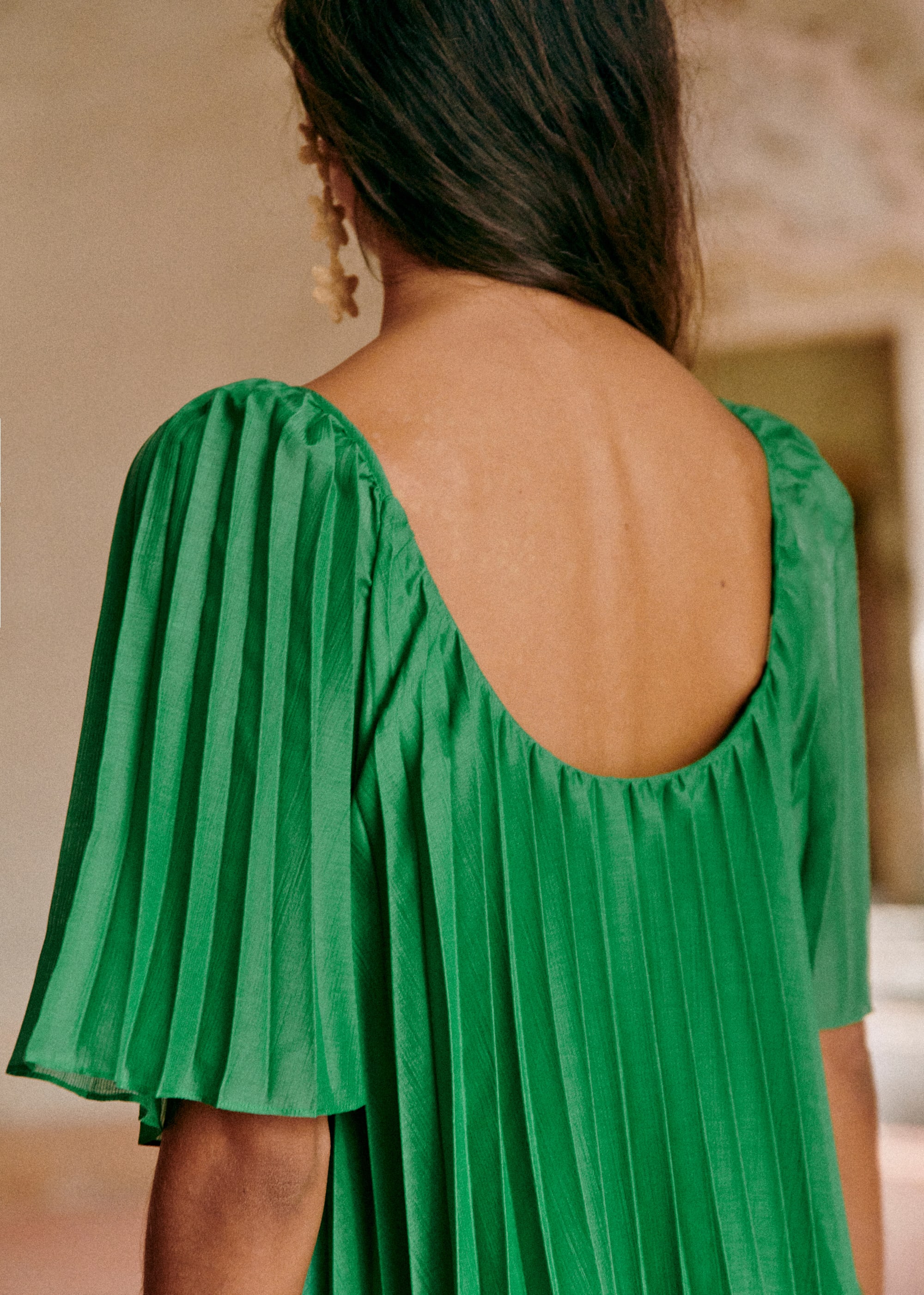 Blouse Romy - Vert Garden - E-SHOP/CHEMISES & BLOUSES 5905221