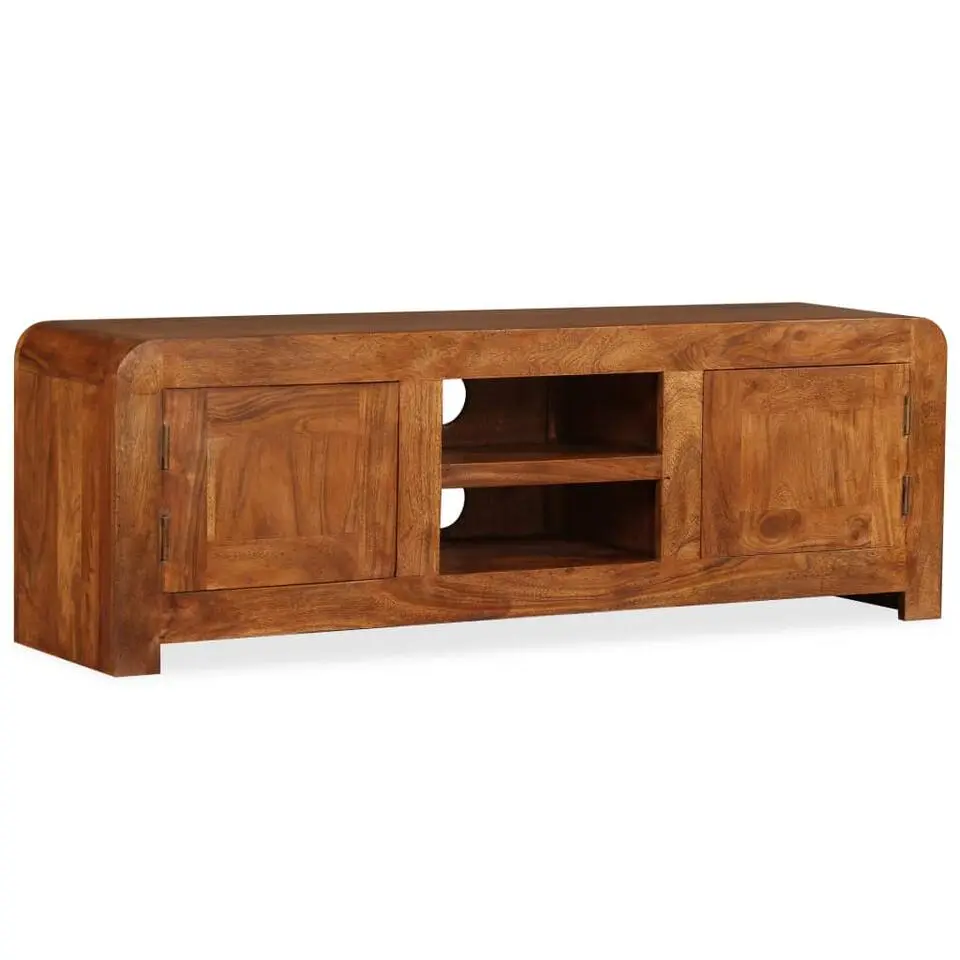 vidaXL - Tv-kast - Bruin - Hout