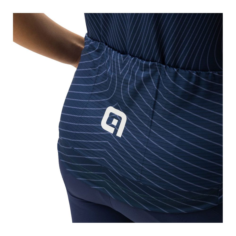 Ale ZIG ZAG - Maillot Femme blue