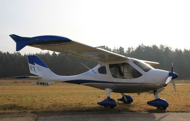 Flugzeug-Rundflug ab Weiden in der Oberpfalz als Geschenk