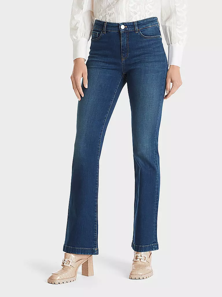MARC CAIN Jeans Bootcut Fit FARO blau