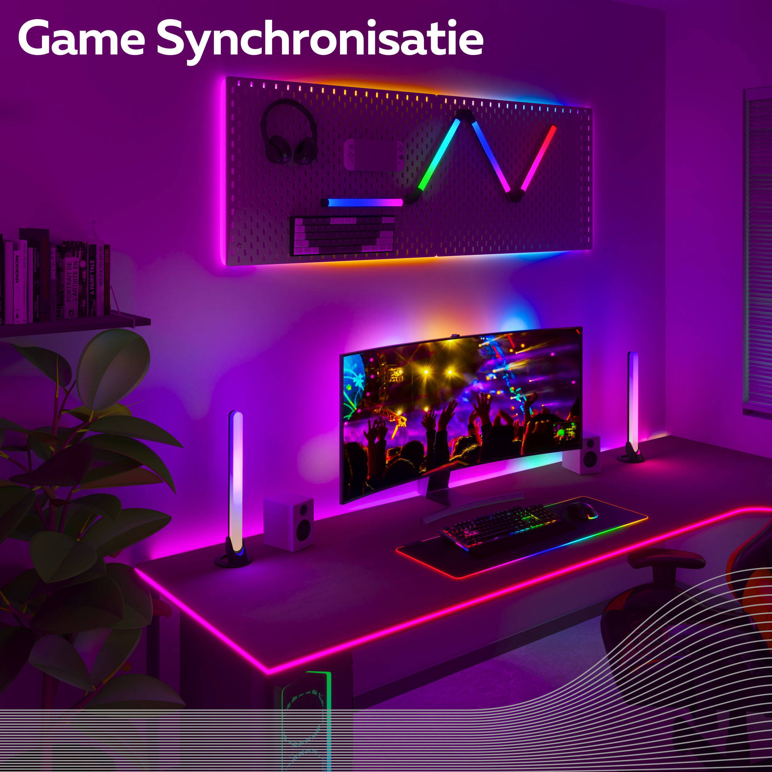 Calex Calex Gaming Neon Flex LED Strip - Razer Chroma Compatibel