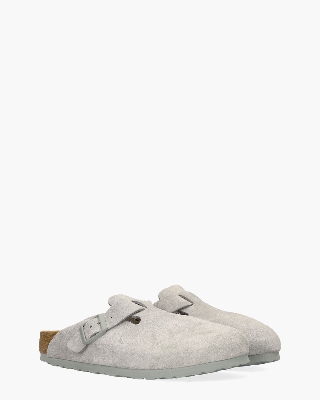 Birkenstock Boston Lichtgroen Damesslippers