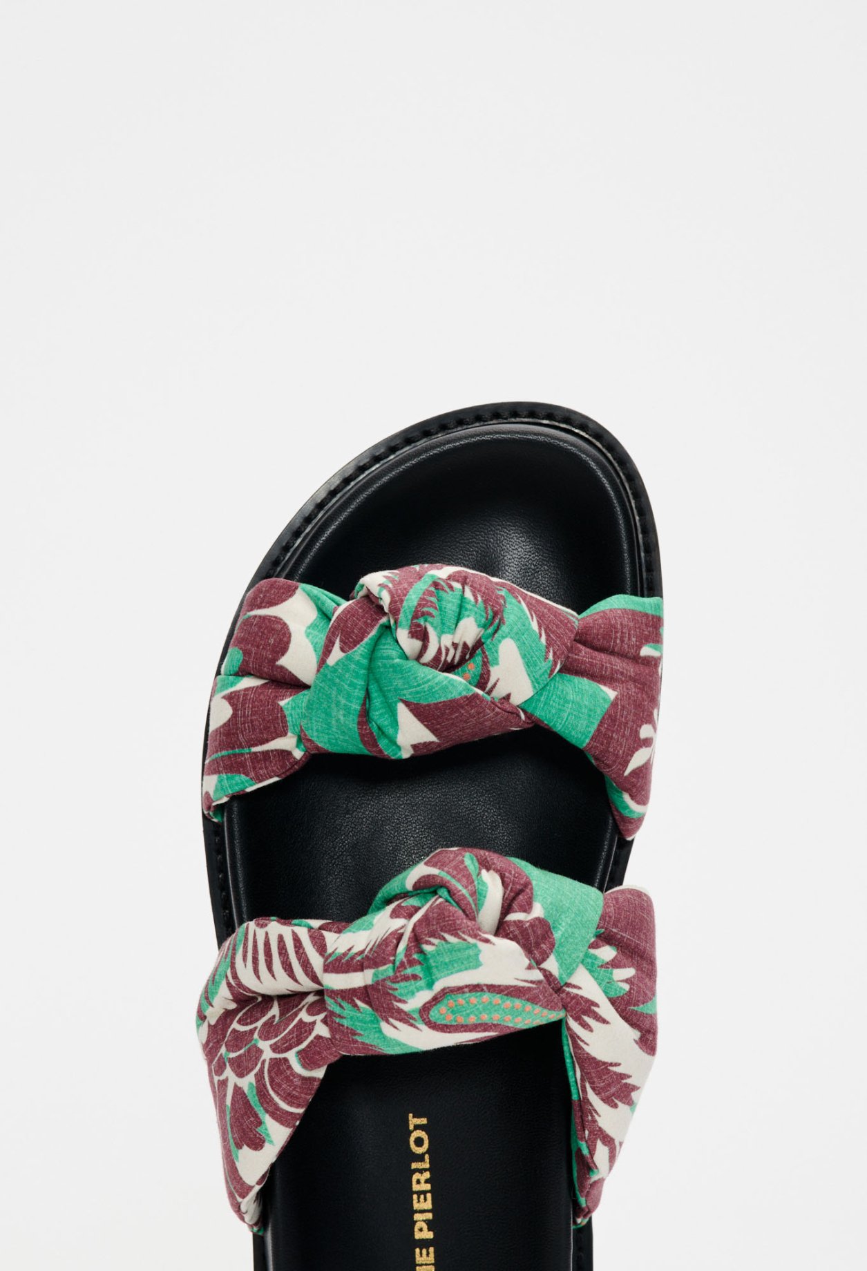 Mules foulard