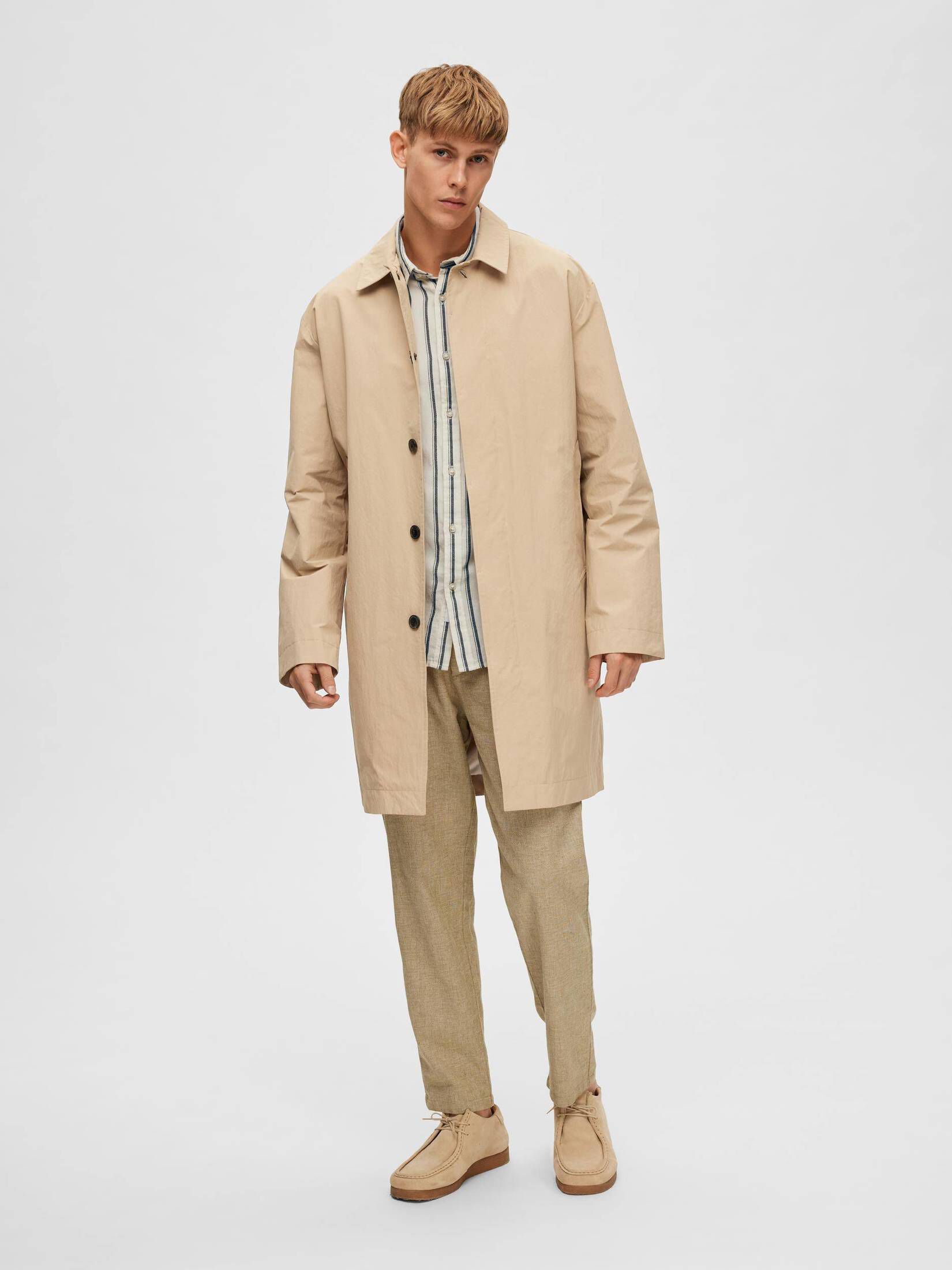 Selected Homme| Herren Kurzmantel SLHDALTON MAC COAT W NOOS