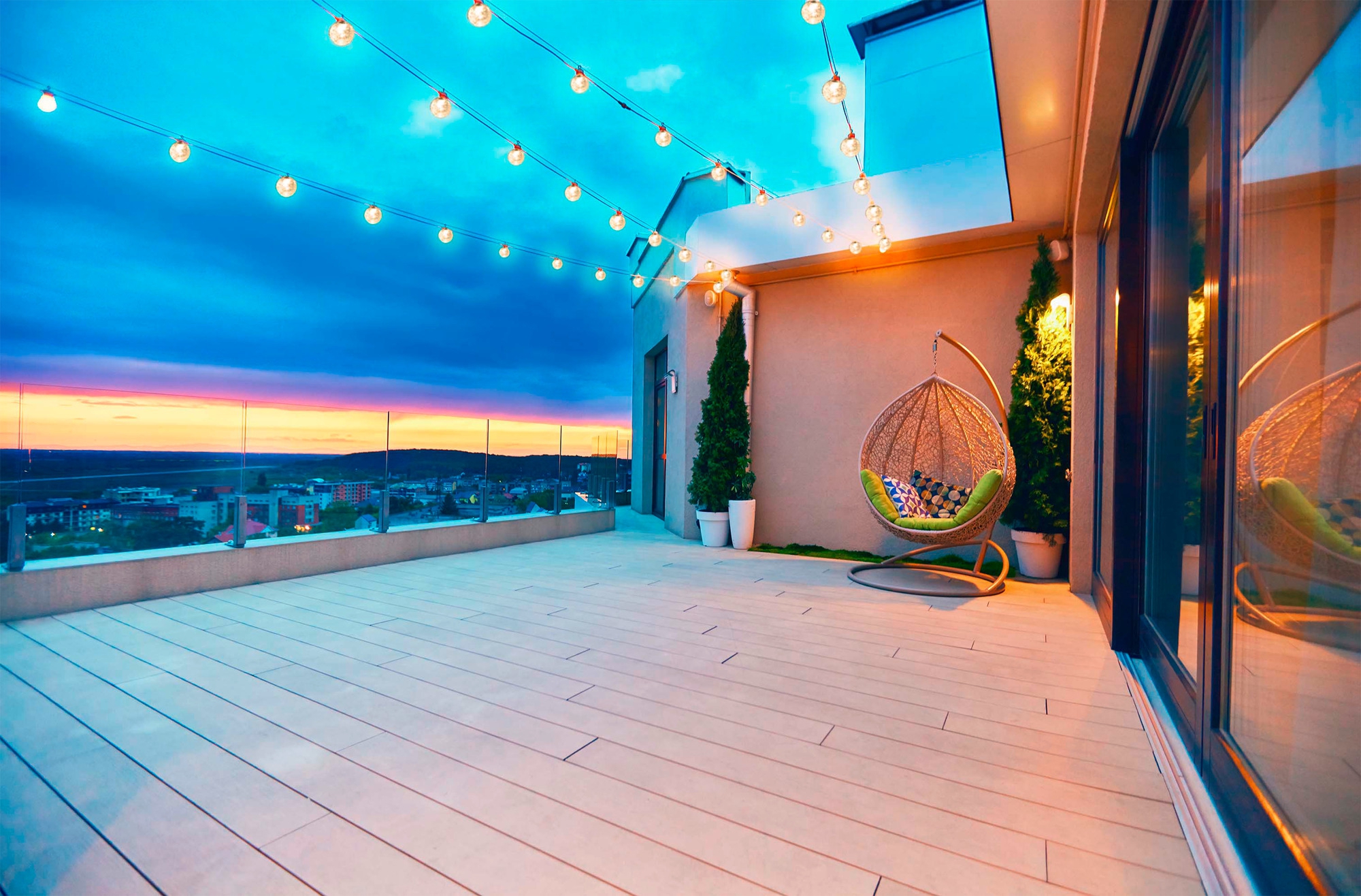 Grundig Solar Lichterkette LED 50 Birnen mit Fernbedienung 7,35 Meter