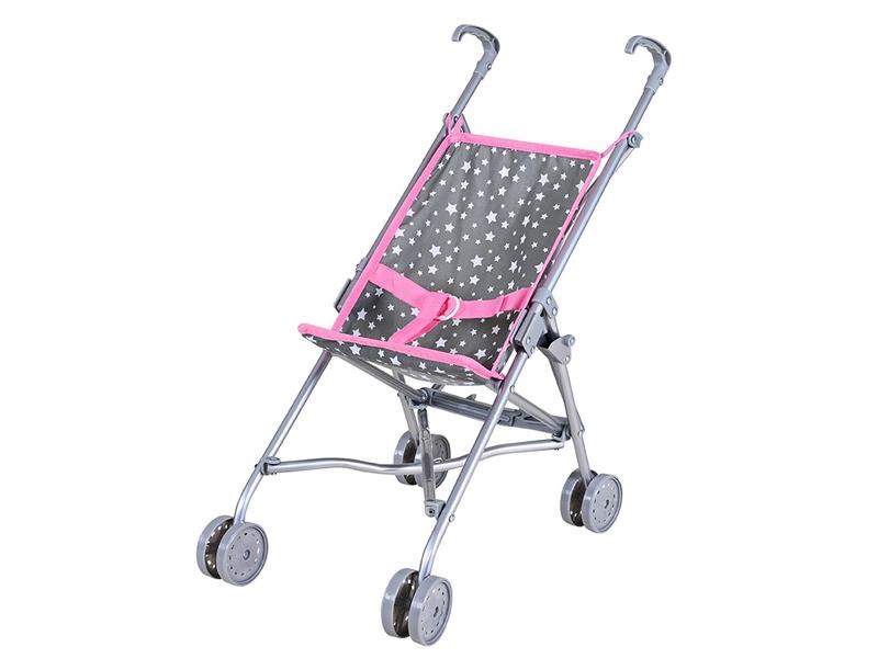 Knorrtoys Puppenbuggy Sim – Star Grey Puppenwagen