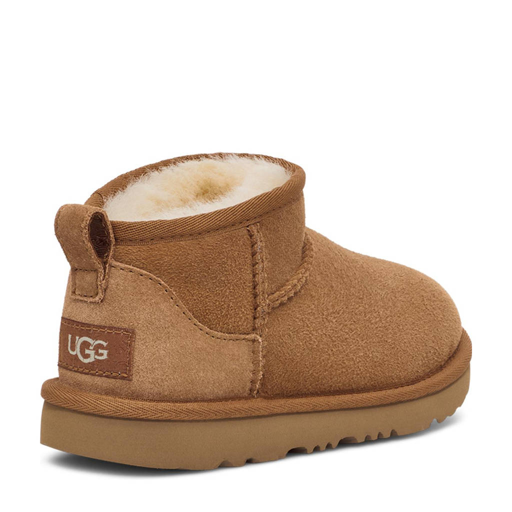 UGG Classic Ultra Minisuède enkelboots camel