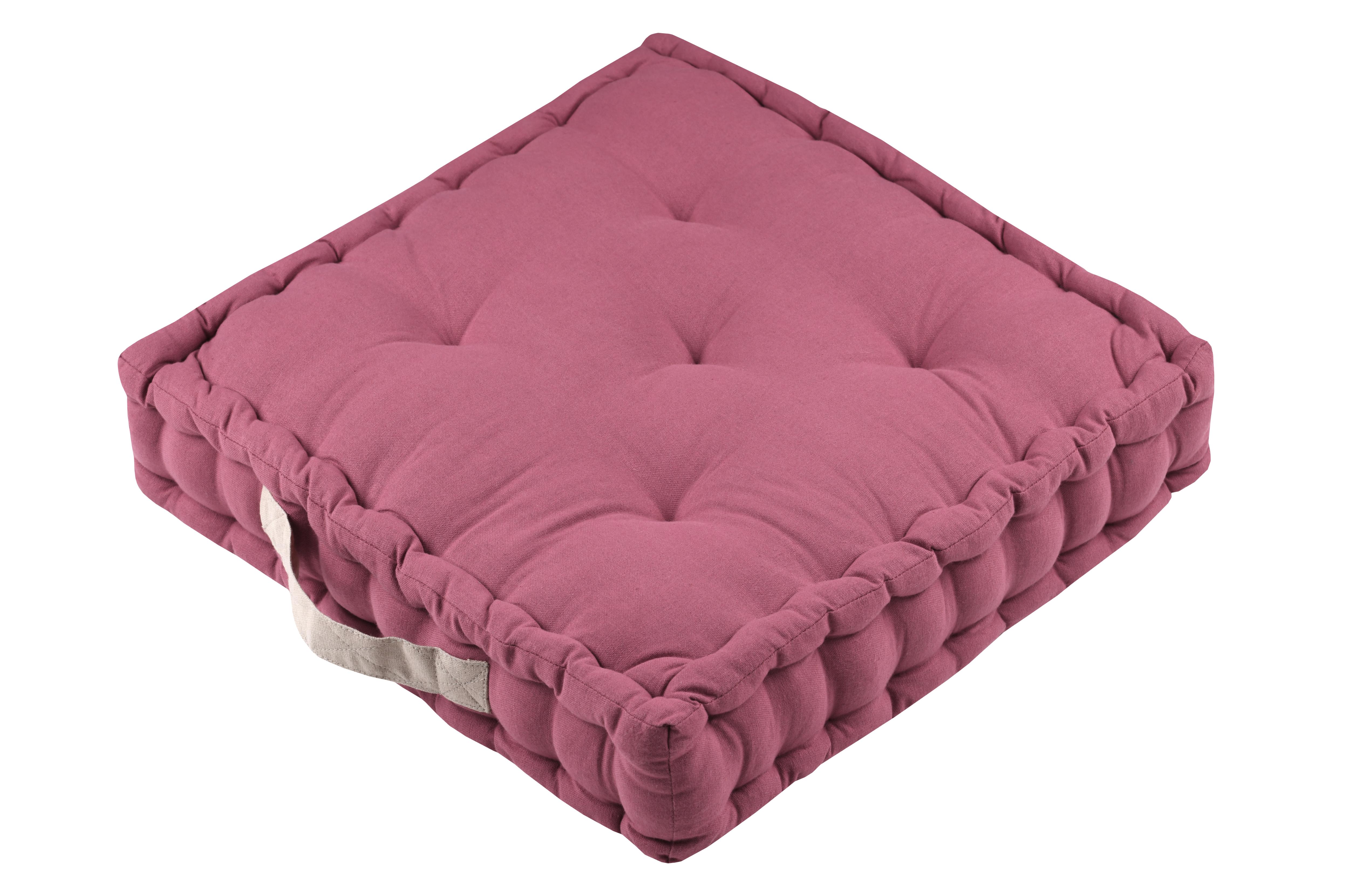 DUO COUSSIN POUDRE LIN 45X45X10CM