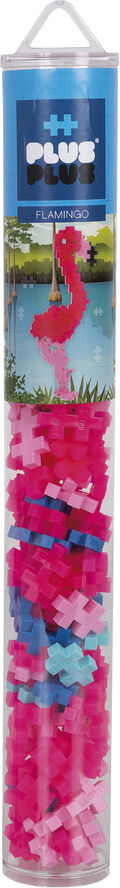 PLUS-PLUS Plus plus flamingo, tube