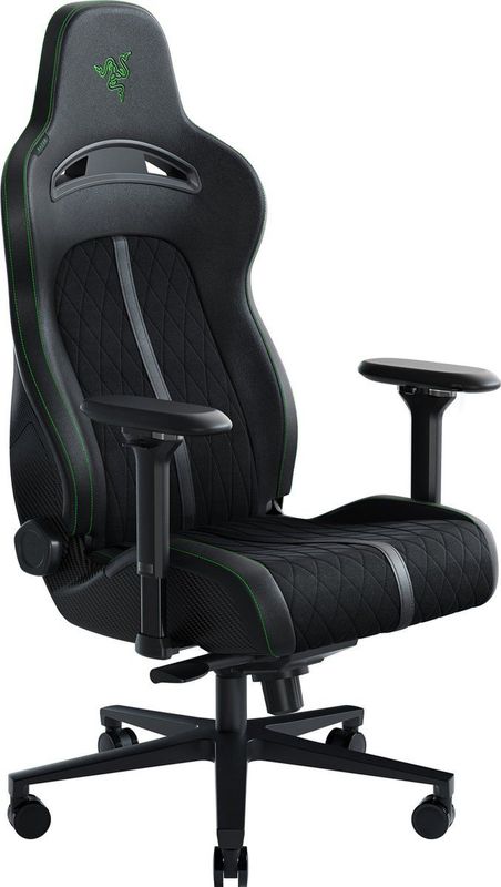 Razer - Enki Pro - Gaming Stoel - Premium Alcantara Leer - Rughoek 152°