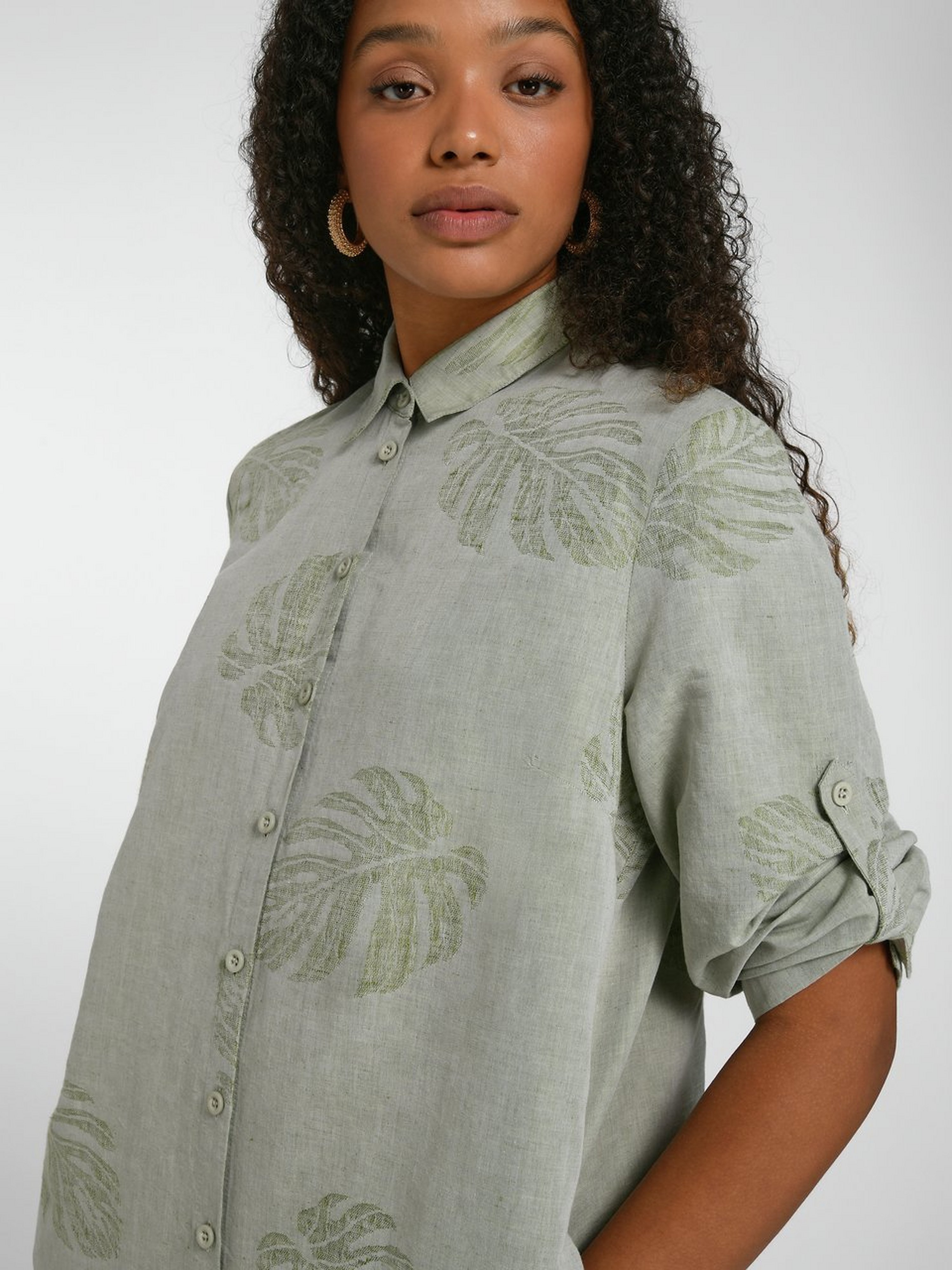 Kleid mit 3/4-Arm