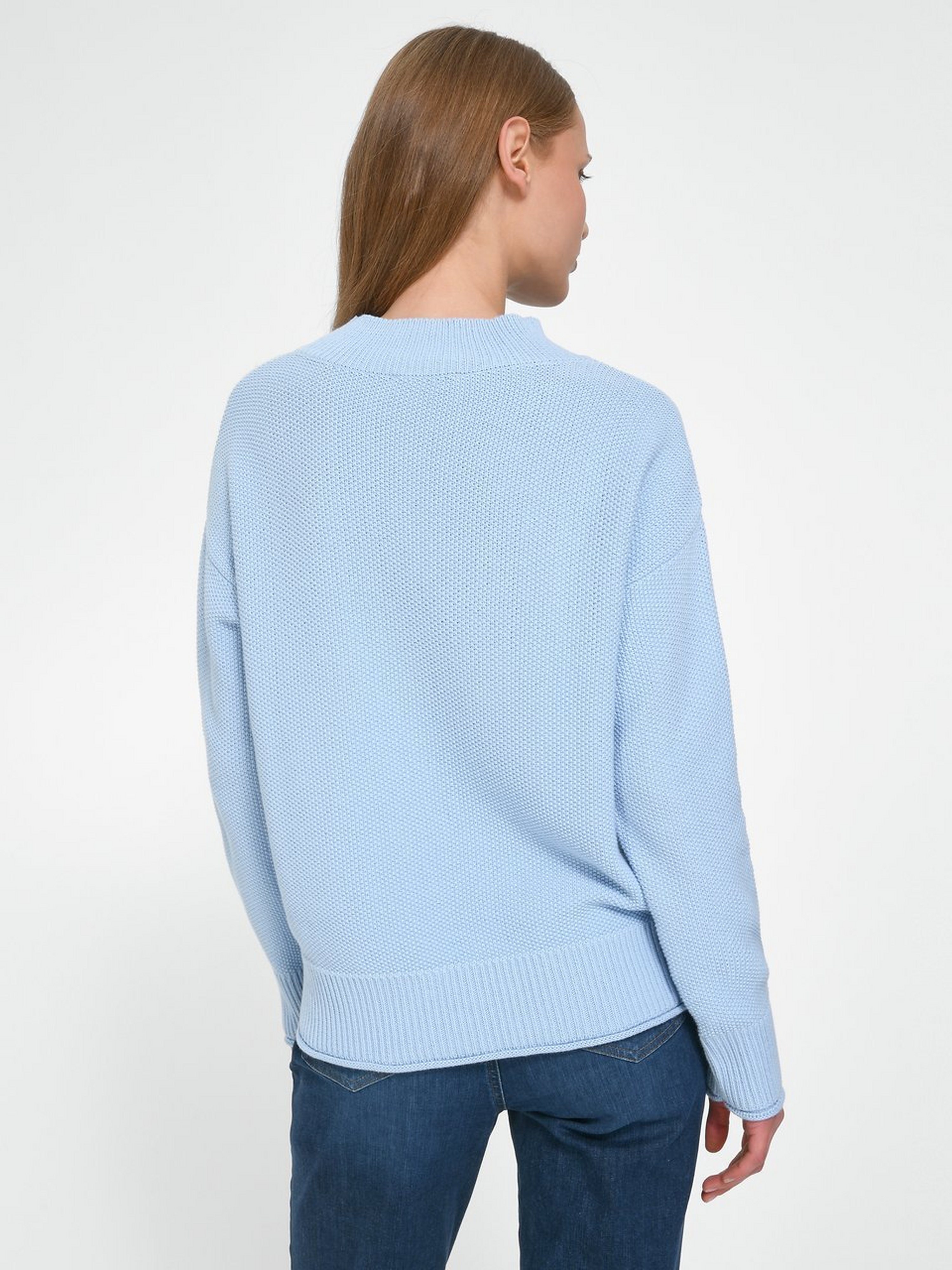 Pullover mit Stehbund